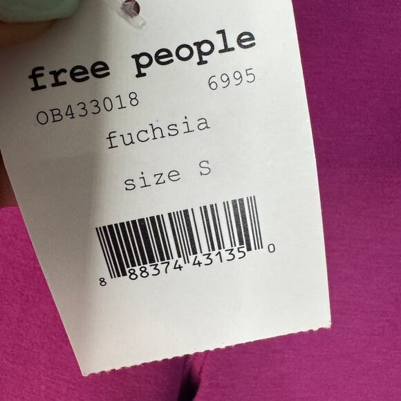 Free People Movement Womens S Fuschia Yoga Turn Out Wrap‎ Leggings Workout Capri - Picture 4 of 11